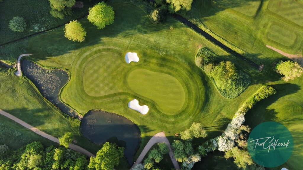 golf drone photography